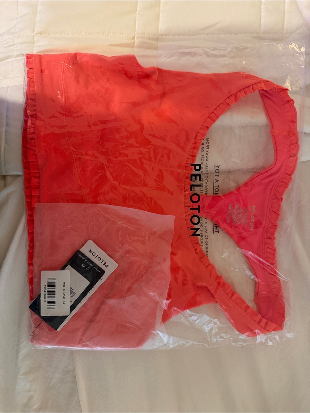 Peloton Cadent Lettuce Edge Bra